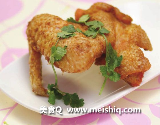 黄姜烤鸡翅